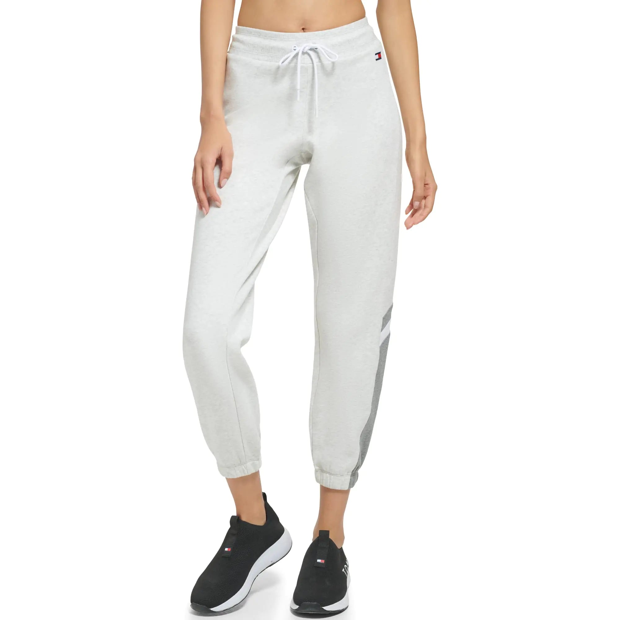 Tommy Hilfiger Sport Womens Sport JoggerWhite Stone HeatherX-Large